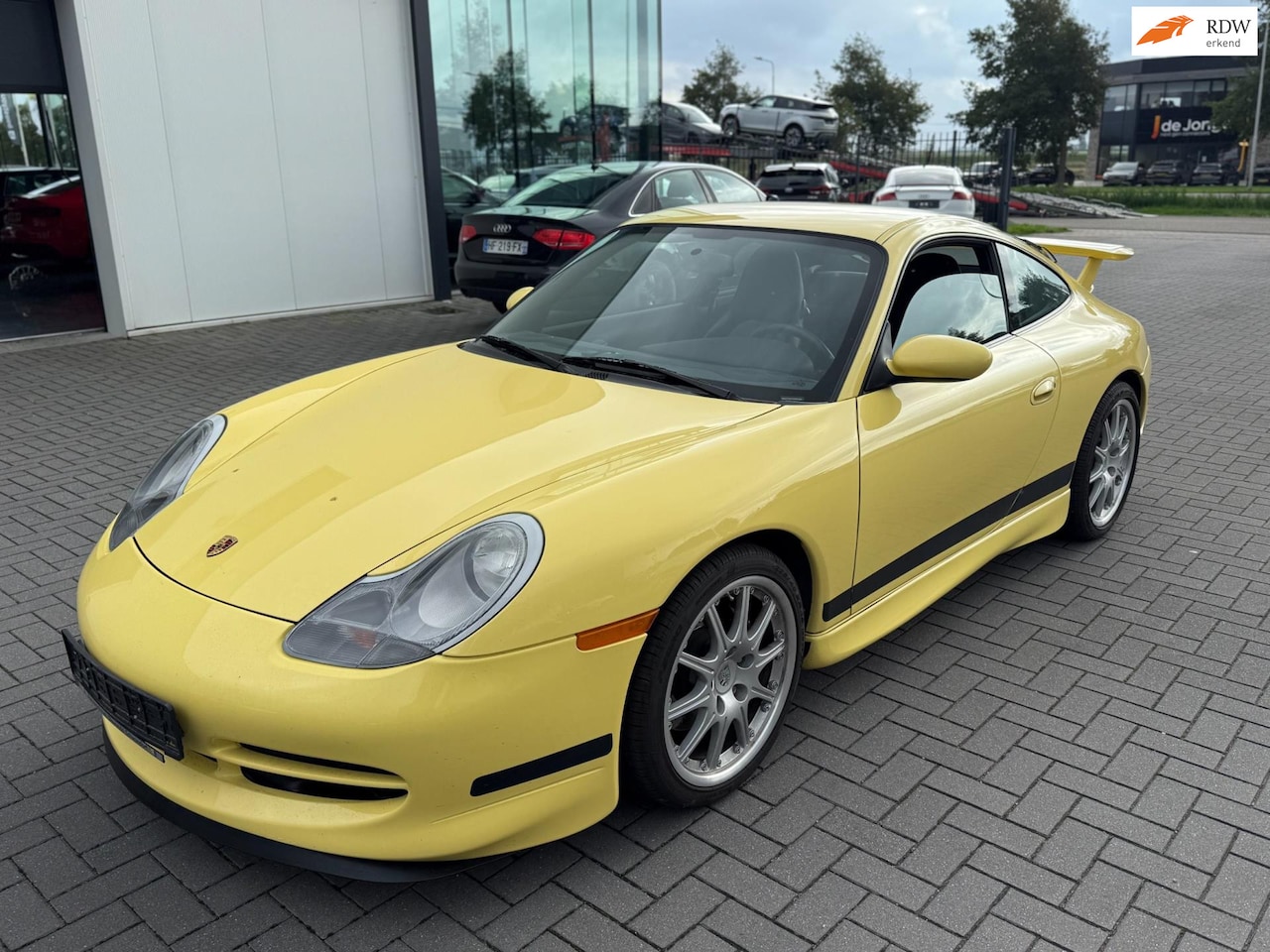 Porsche 911 - 3.4 Coupé Carrera GT3 Aero 301PK Geel Uniek!! - AutoWereld.nl