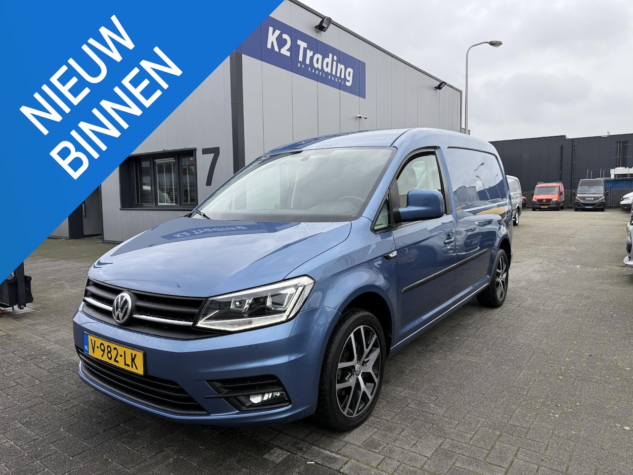 Volkswagen Caddy Maxi - 2.0 TDI L2H1 BMT Highline Euro 6 DSG Alcantara NAVI APPLE CARPLAY - AutoWereld.nl
