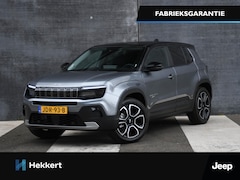 Jeep Avenger - Summit 1.2 e-Hybrid 110pk Automaat CAMERA | DAB | 18''LM | ELEK. ACHTERKLEP | NAVI | LANE