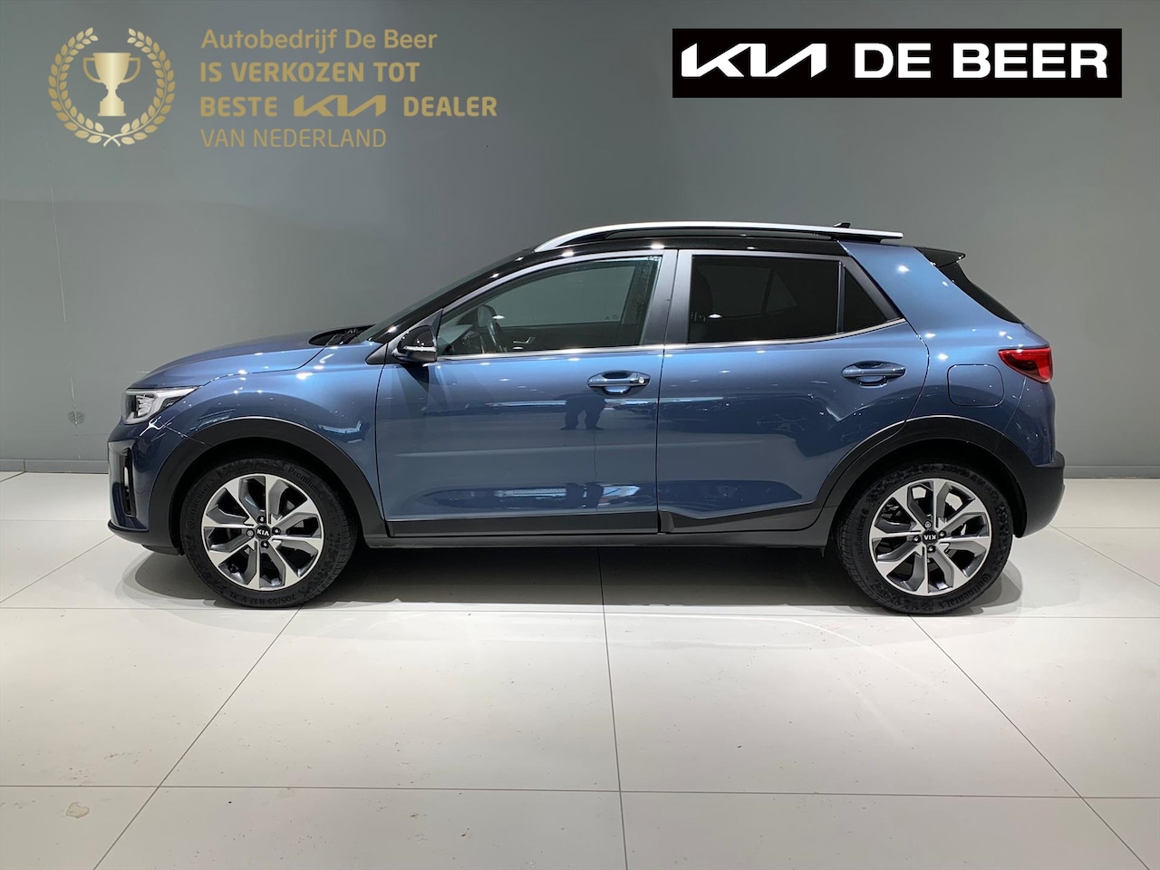Kia Stonic - 1.0 T-GDi 100pk ExecutiveLine Leer/ Navi/ Clima/ Cruise - AutoWereld.nl