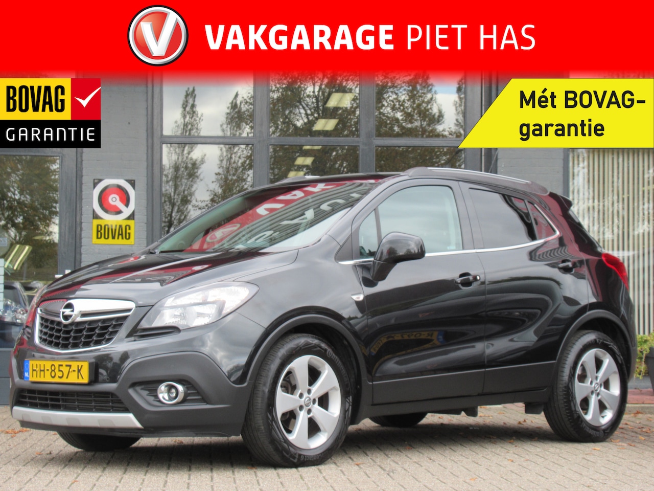 Opel Mokka - 1.4 T Cosmo | Clima-Airco | Navigatie | Stoelverwarming | Incl. BOVAG Garantie | Trekhaak - AutoWereld.nl