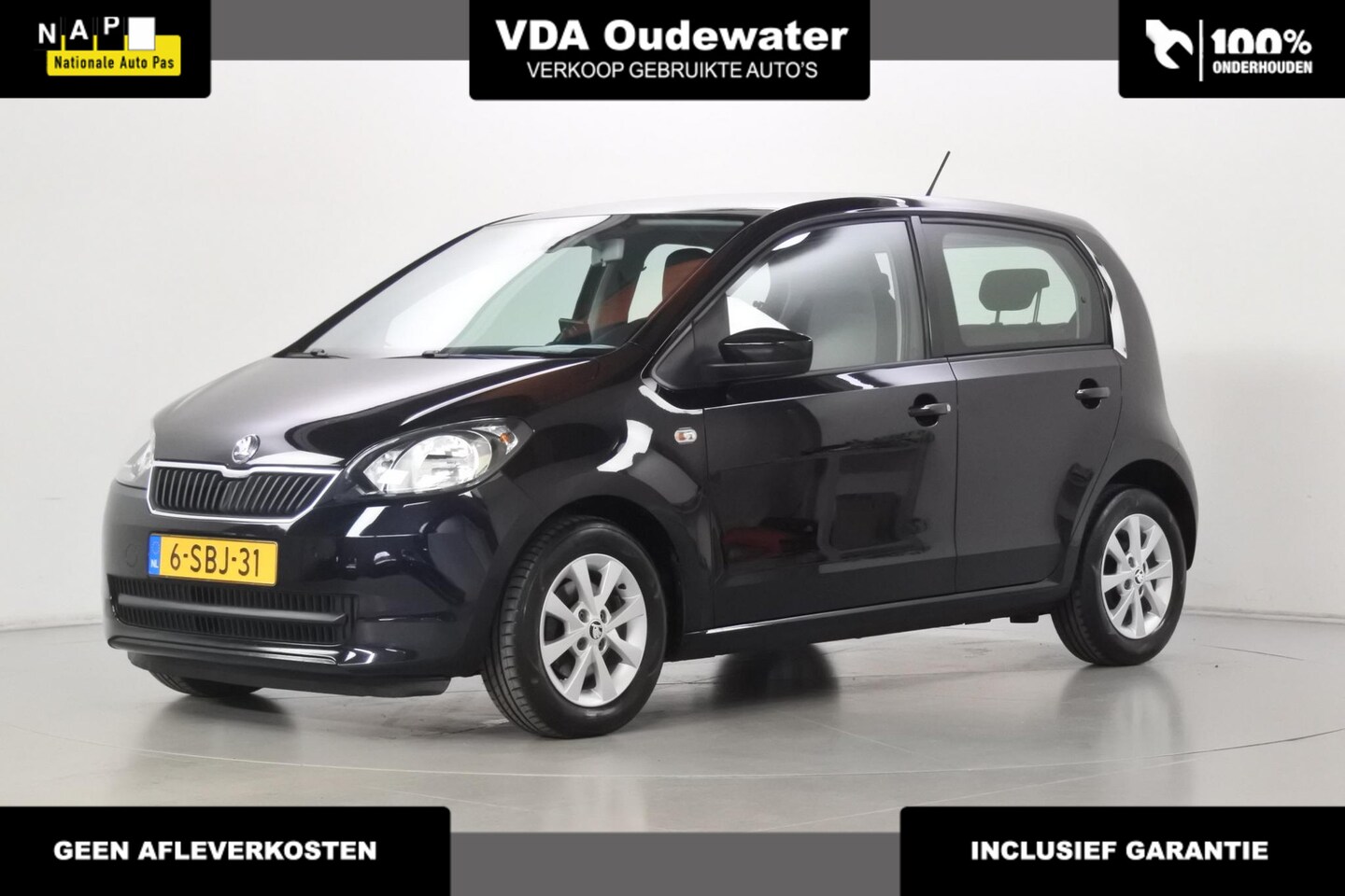 Skoda Citigo - 1.0 Sprint 5drs A/C Cruise LMV Navi - AutoWereld.nl
