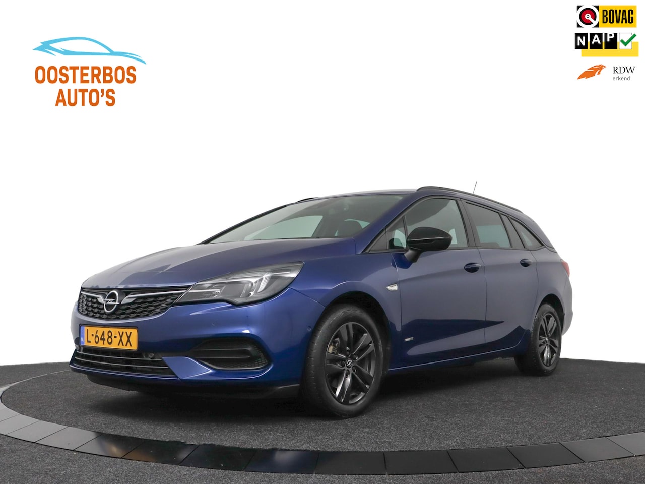 Opel Astra Sports Tourer - 1.2 Design & Tech - Trekhaak/Winterp./Camera/Carplay/Navi/130pk - AutoWereld.nl