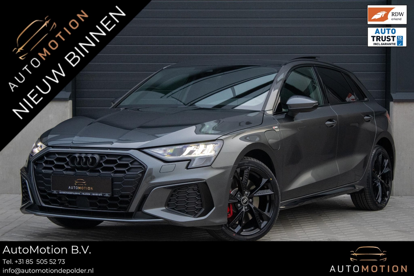 Audi A3 Sportback - 45 TFSI e S edition Competition Pano Parkeerhulp S line Carplay - AutoWereld.nl