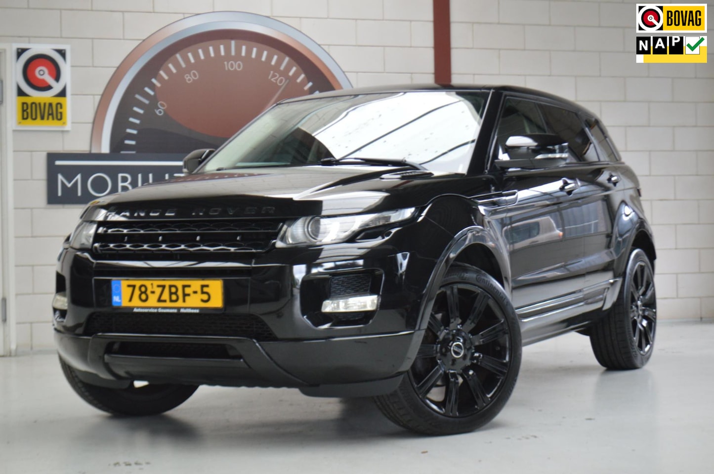 Land Rover Range Rover Evoque - 2.0 Si 4WD Leather, Blackpack, 20", Navi, EXPORTPRICE €10.000 - AutoWereld.nl