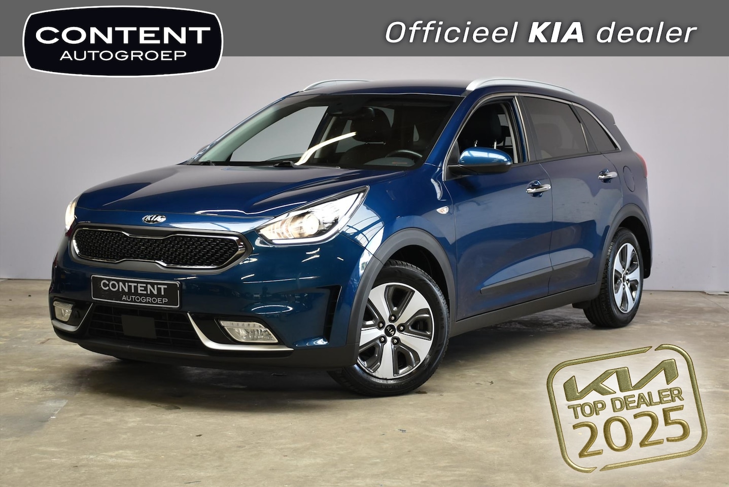 Kia Niro - 1.6 GDi Hybrid DynamicLine |Navi |Camera - AutoWereld.nl