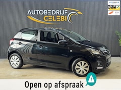 Peugeot 108 - 1.0 e-VTi Active 2017 ZWART AIRCO|NAP|ELEKTRR