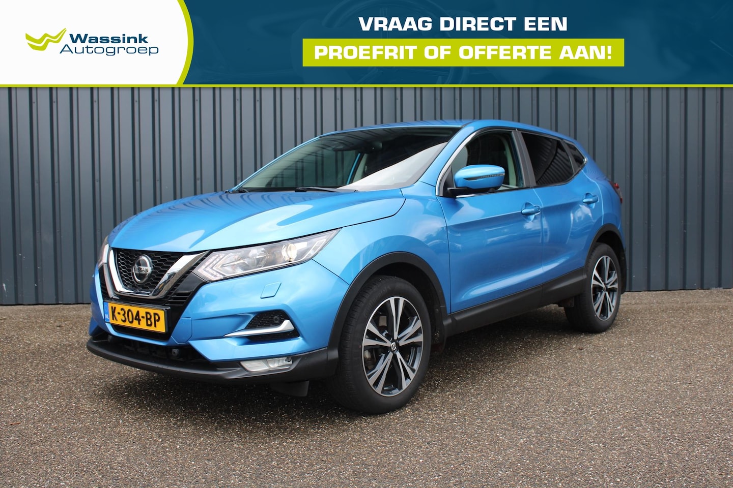 Nissan Qashqai - 1.3 DIG-T 160pk DCT Automaat Business Edition Navigatie | Trekhaak 1500 kg | Stoelverwarmi - AutoWereld.nl