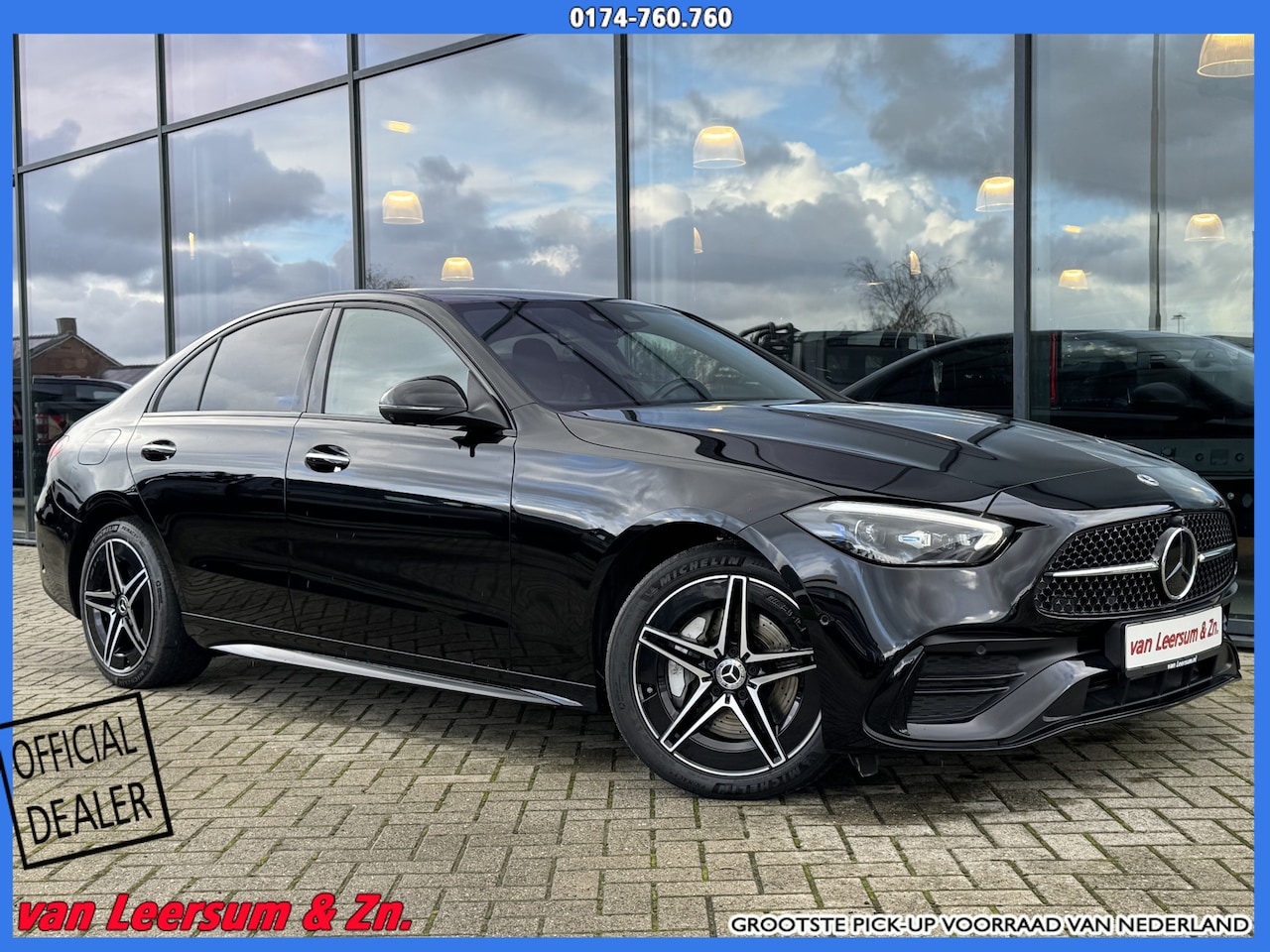 Mercedes-Benz C-klasse - 400 e 4MATIC AMG Line | Burmester 3D Audio | 360 Camera | - AutoWereld.nl