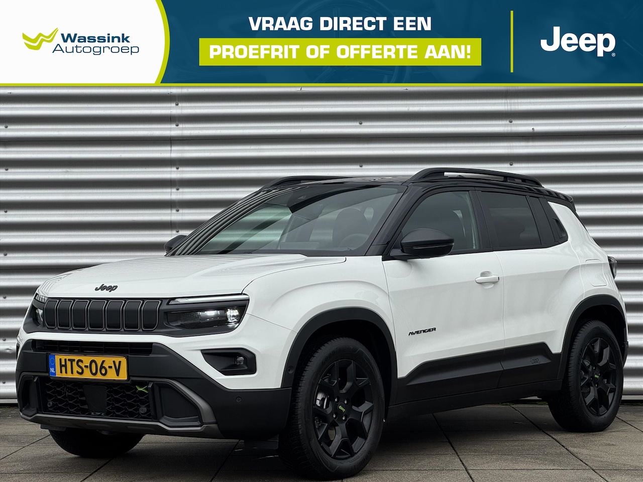 Jeep Avenger - 1.2 Turbo 4xe 136pk Automaat Overland Navigatie | Camera | Climate Control | Winter Pack | - AutoWereld.nl