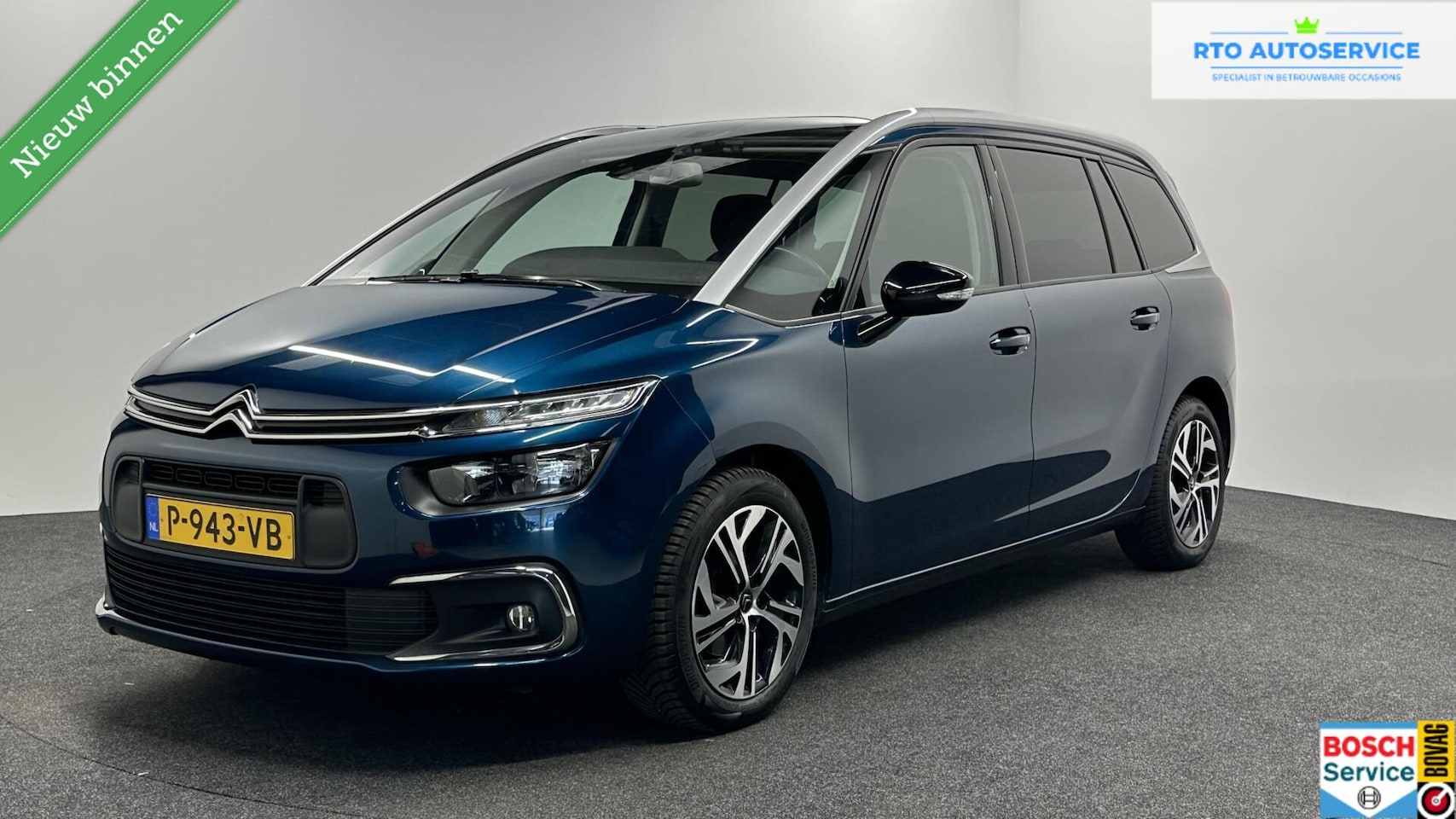 Citroën Grand C4 SpaceTourer - 1.2 PureTech Live CAMERA NAVI LM - AutoWereld.nl