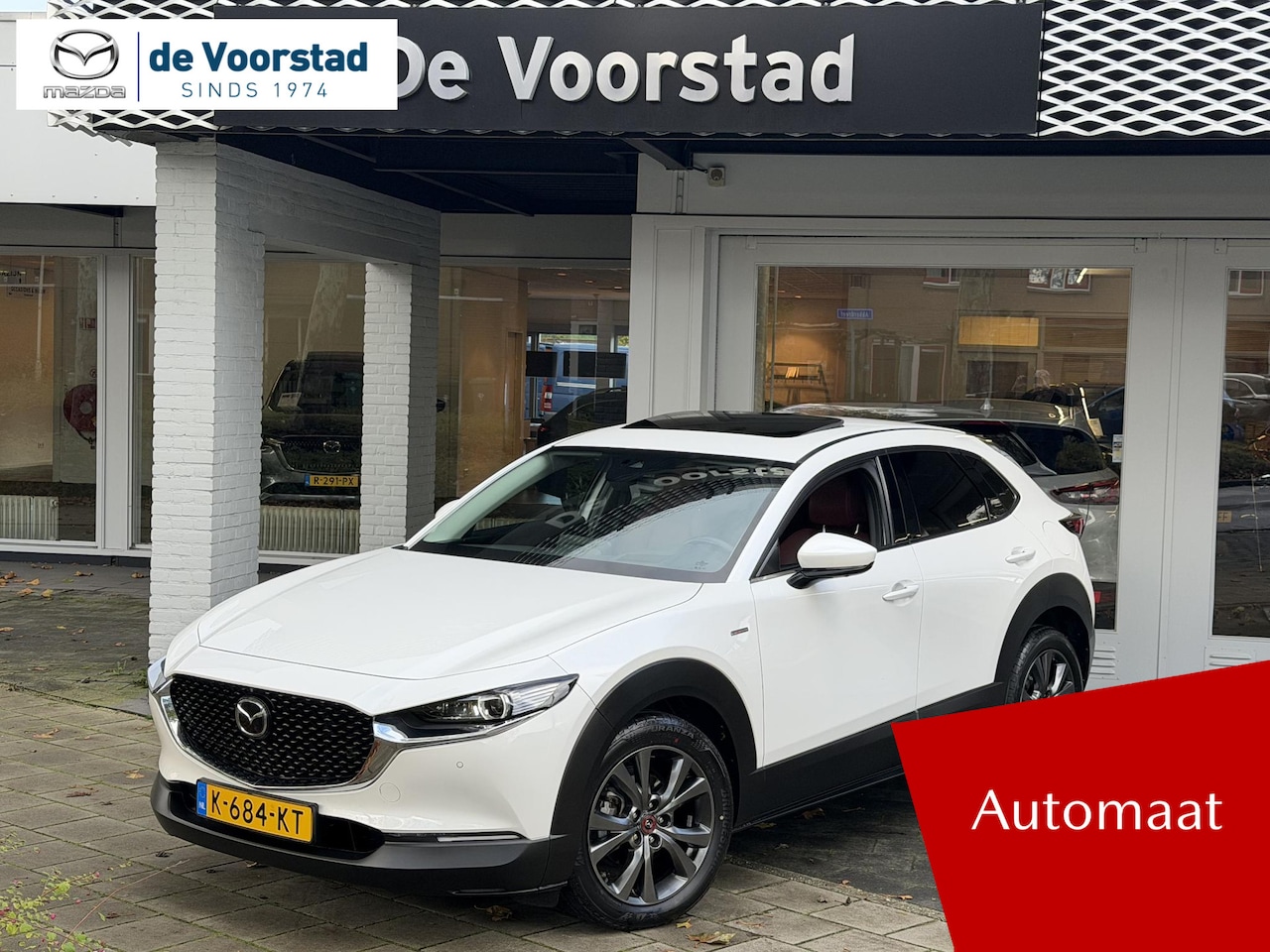 Mazda CX-30 - 2.0 SkyActiv-X 100th Anniversary Automaat | trekhaak | open dak | 360 camera | Bose audio - AutoWereld.nl
