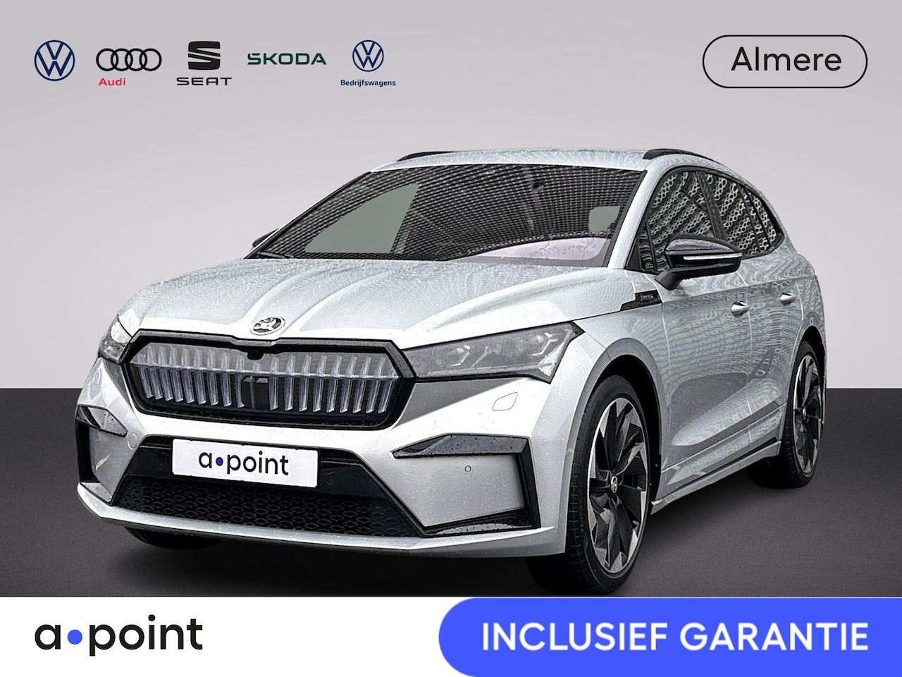 Skoda Enyaq iV - 80 Sportline HUD Display | Stoel & Stuurverwarming | Camera | Parkeersensoren V+A | Crysta - AutoWereld.nl