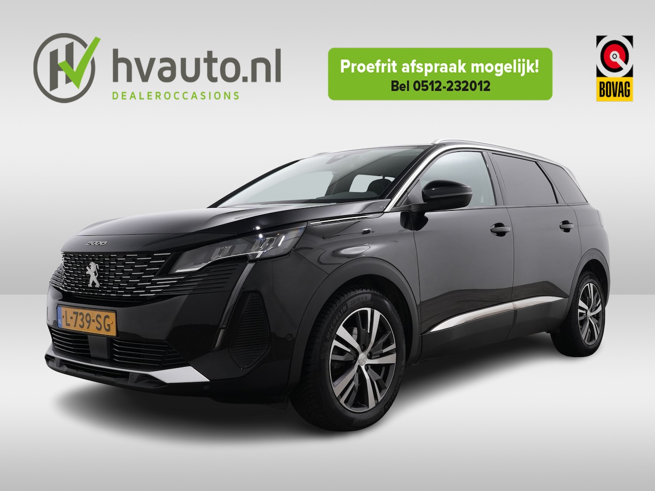 Peugeot 5008 - 1.2 PURETECH 130PK ALLURE EAT8 7-PERS | El. Achterklep | Cruise Control | - AutoWereld.nl