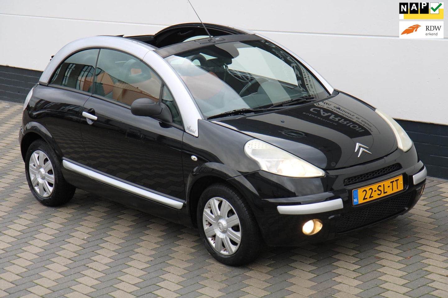 Citroën C3 Pluriel - 1.4i Airco Ijskoud Leder NAP !! - AutoWereld.nl
