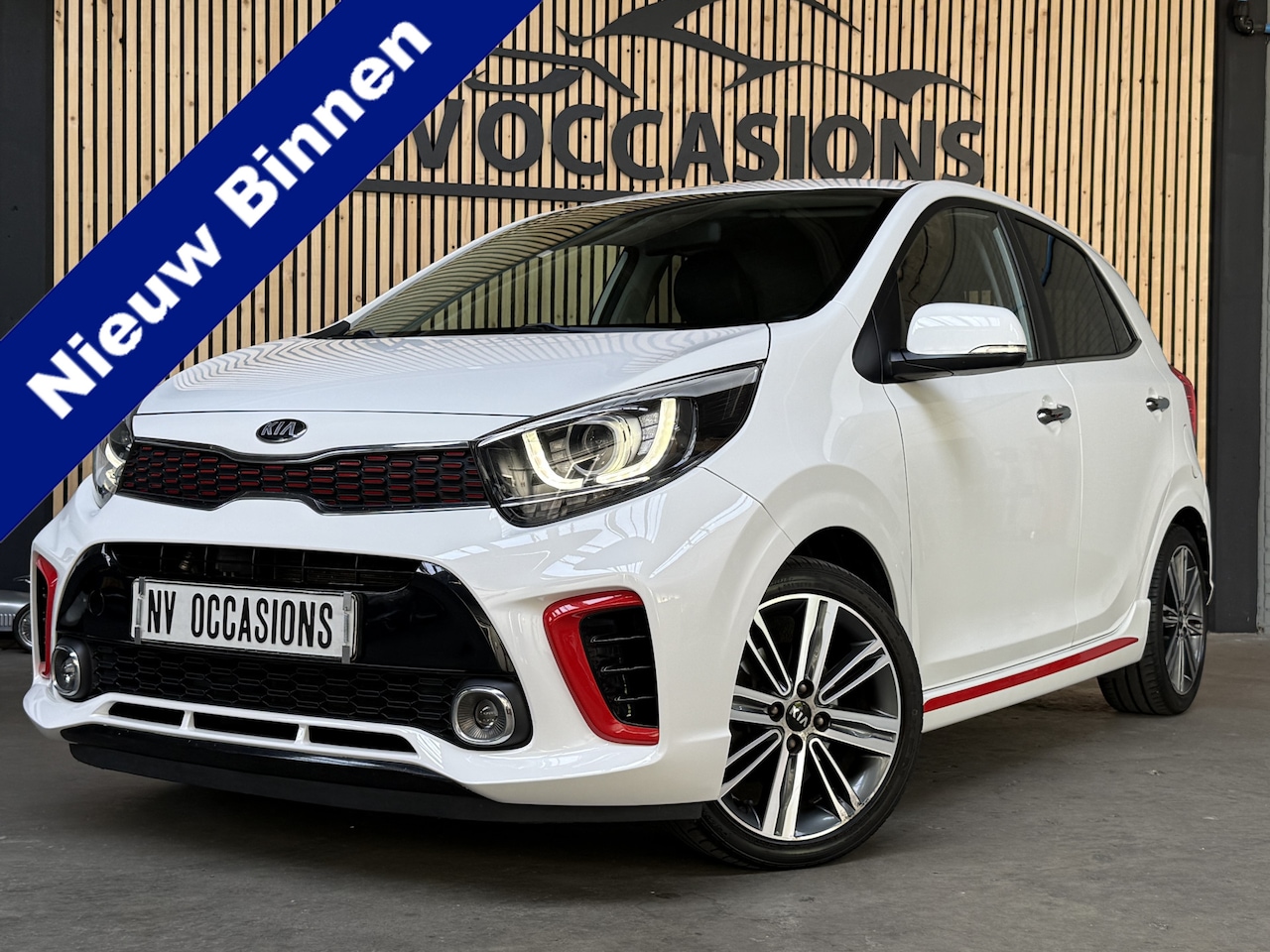 Kia Picanto - 1.2 CVVT GT-Line APPLE CARPLAY/CAMERA/NAVI/16"/SPORTIEF! - AutoWereld.nl