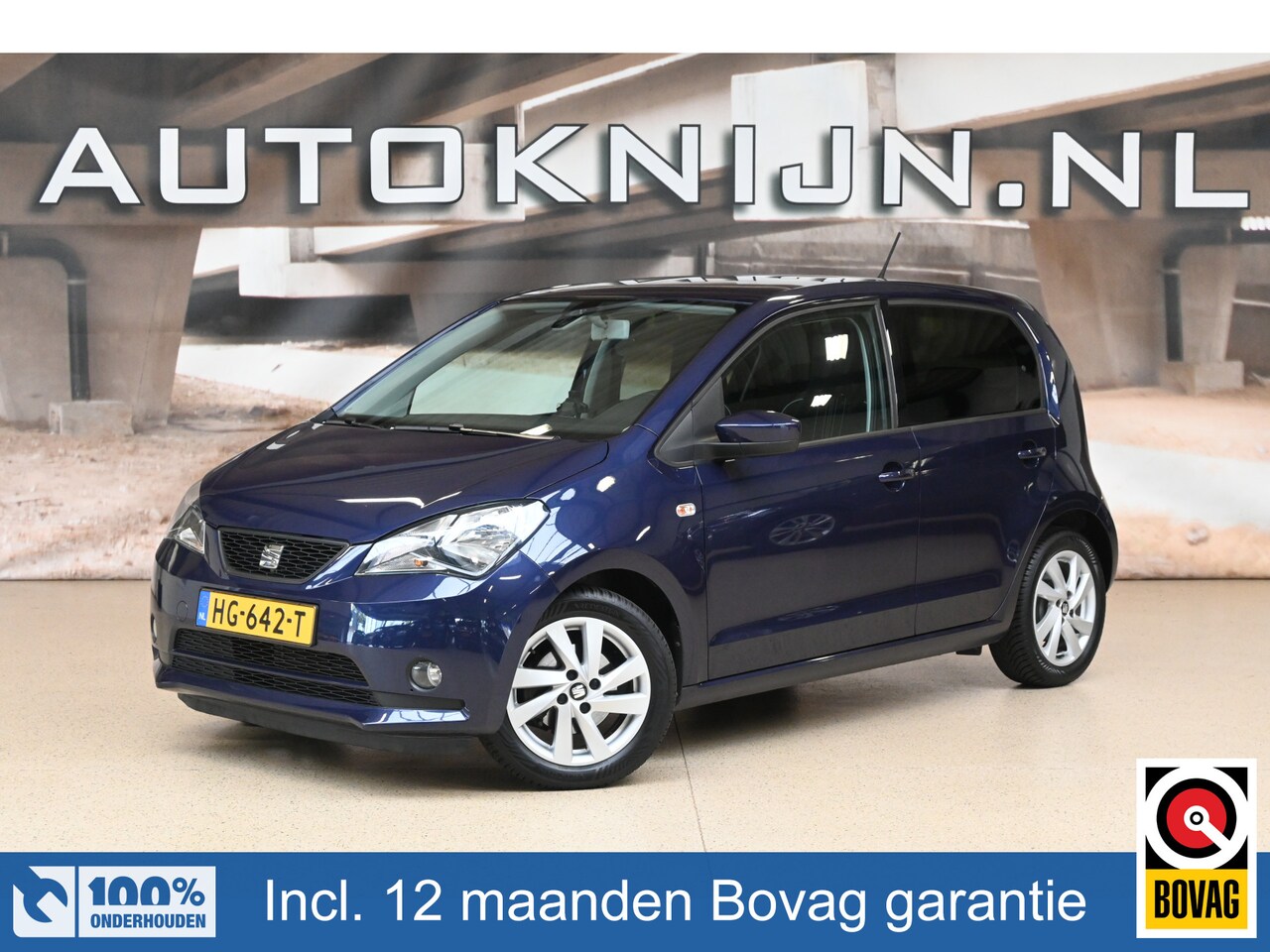 SEAT Mii - 1.0 60pk Sport Connect | NL-auto | Seat sound | Cruise control | PDC | 100% (Dealer) onder - AutoWereld.nl