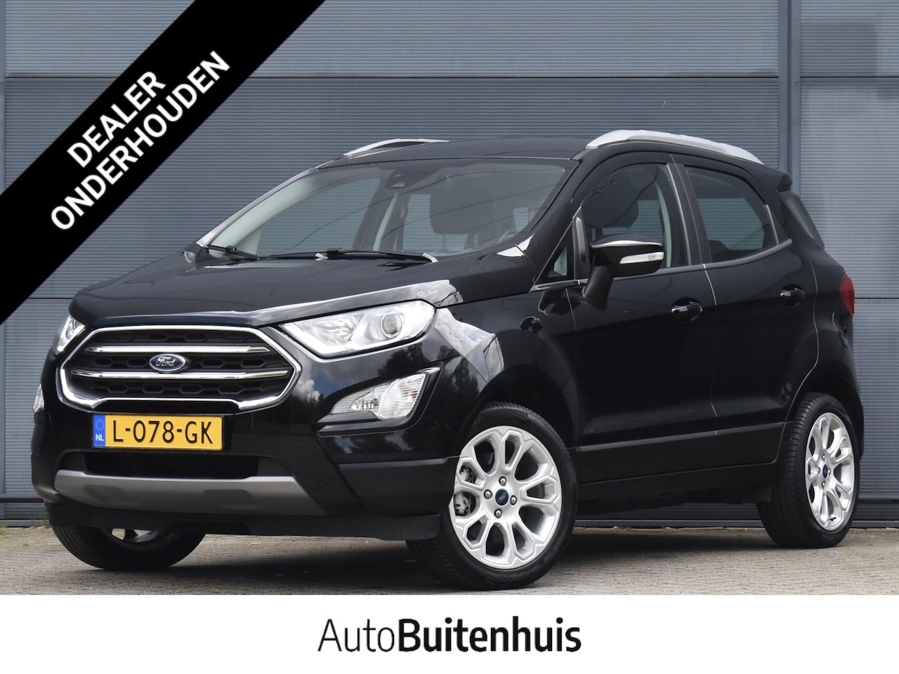 Ford EcoSport - 1.0 EcoBoost Titanium|1e Eigenaar|CLIMATE|CAMERA|CRUISE|CARPLAY|PDC - AutoWereld.nl