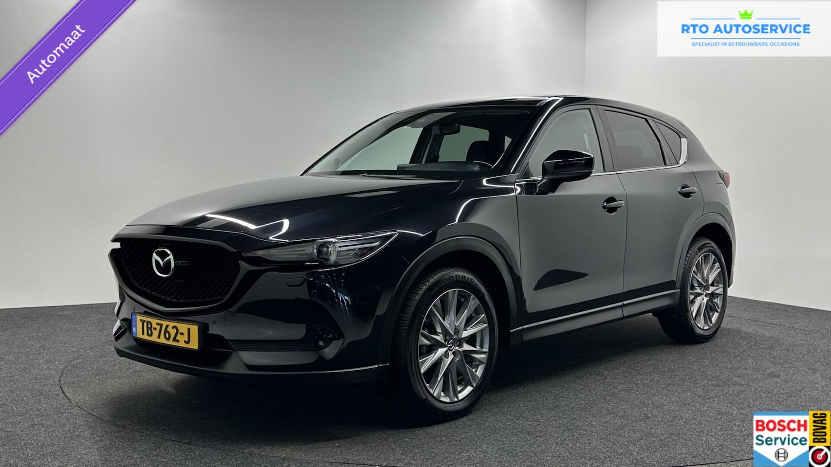 Mazda CX-5 - 2.0 SkyActiv-G 165 TS+ CAMERA TREKHAAK NAVI ECC LEER CRUISE LM . - AutoWereld.nl