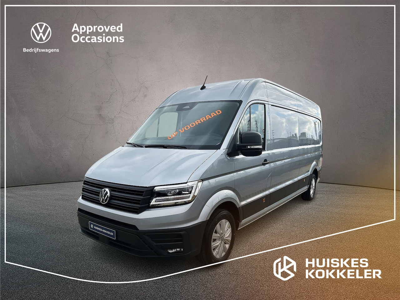 Volkswagen Crafter - 35 2.0 TDI 177pk Automaat L4H3 Exclusive | LED-koplampen | Geveerde stoel | Climatronic | - AutoWereld.nl