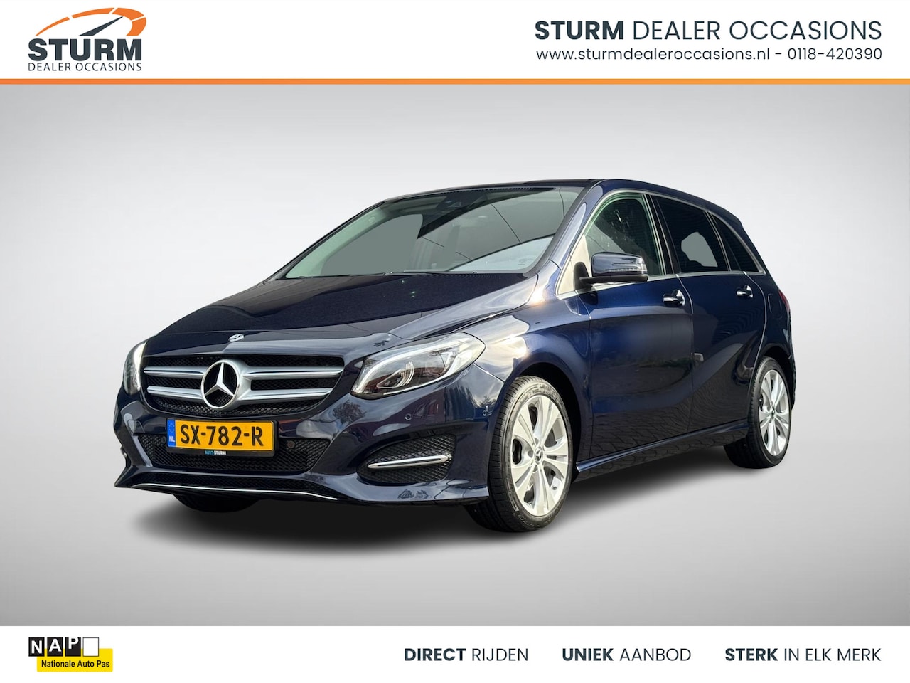 Mercedes-Benz B-klasse - 200 Ambition Automaat, NL-Auto Trekhaak Uitklapbaar! - AutoWereld.nl