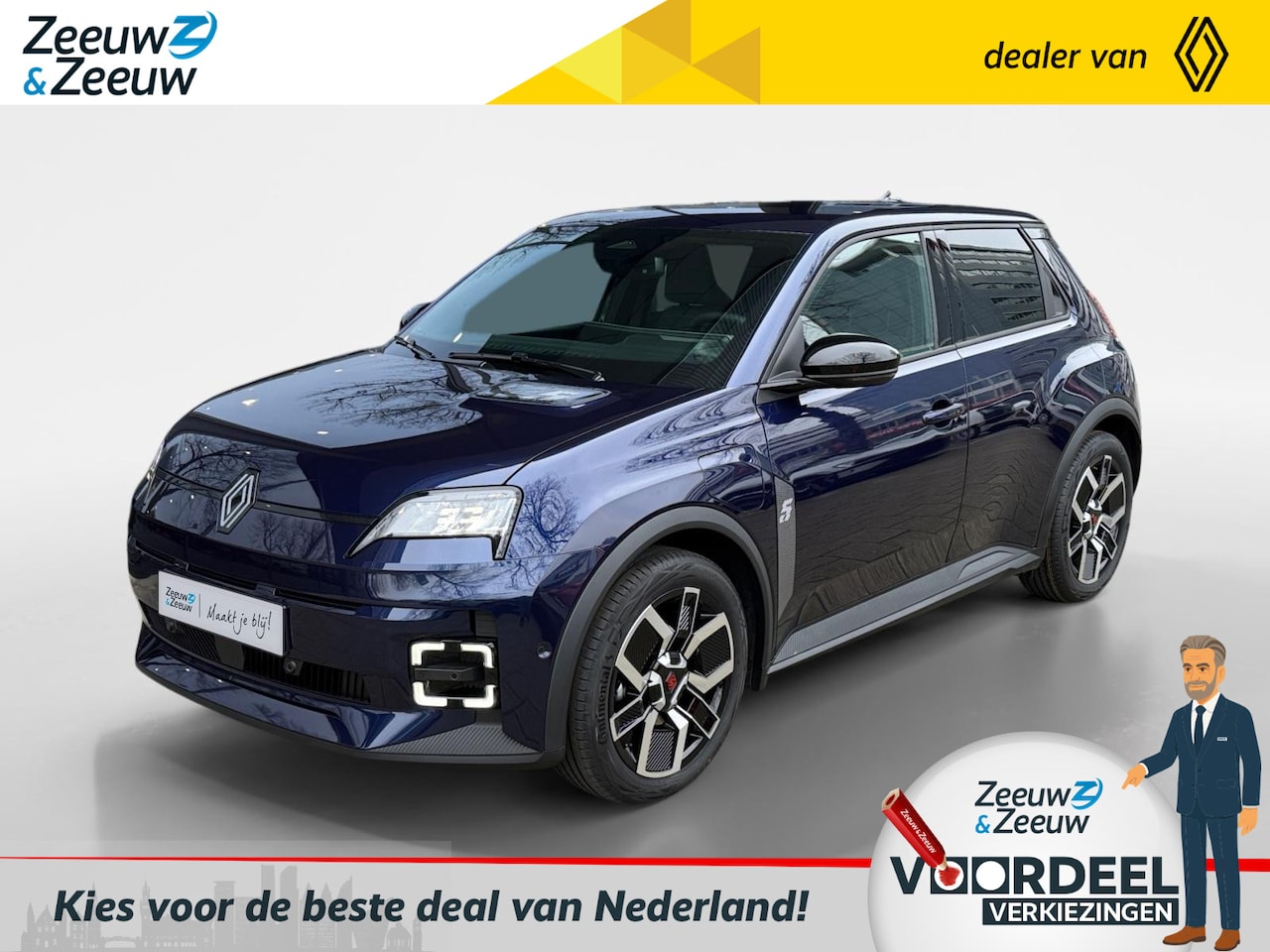 Renault 5 - comfort range techno 52 kWh | NIEUW TE BESTELLEN NU MET €1.000,- SALE & SALE KORTING!!! - AutoWereld.nl