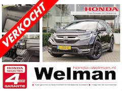 Honda CR-V - 2.0i e:HEV BLACK EDITION - SPORT LINE - LEDERPAKKET - TREKHAAK - TREEPLANKEN - SPOILER