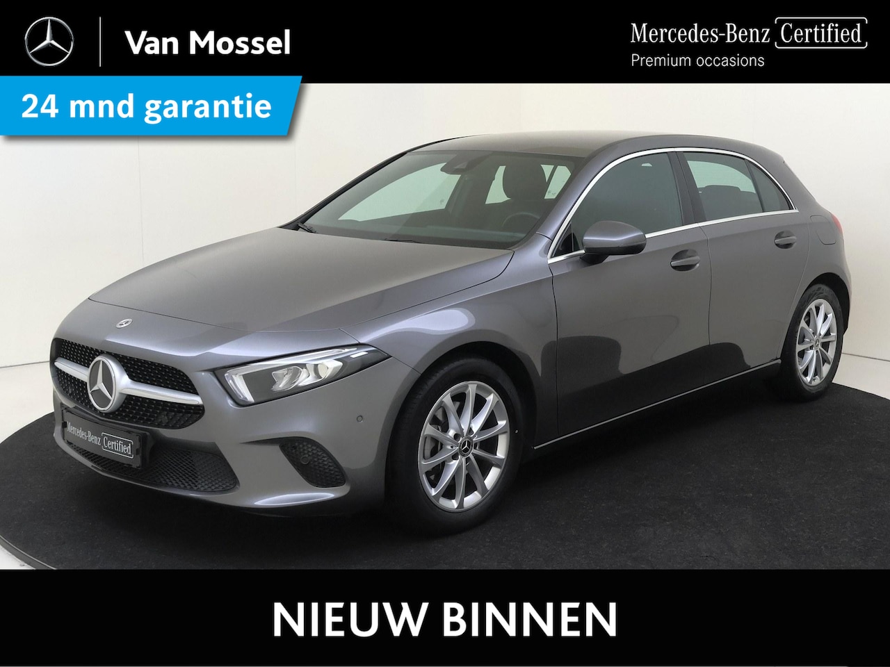 Mercedes-Benz A-klasse - 200 progressive / Automaat / Navi / Stoelverwarming / Elektr. Spiegels / Groot Scherm / - AutoWereld.nl