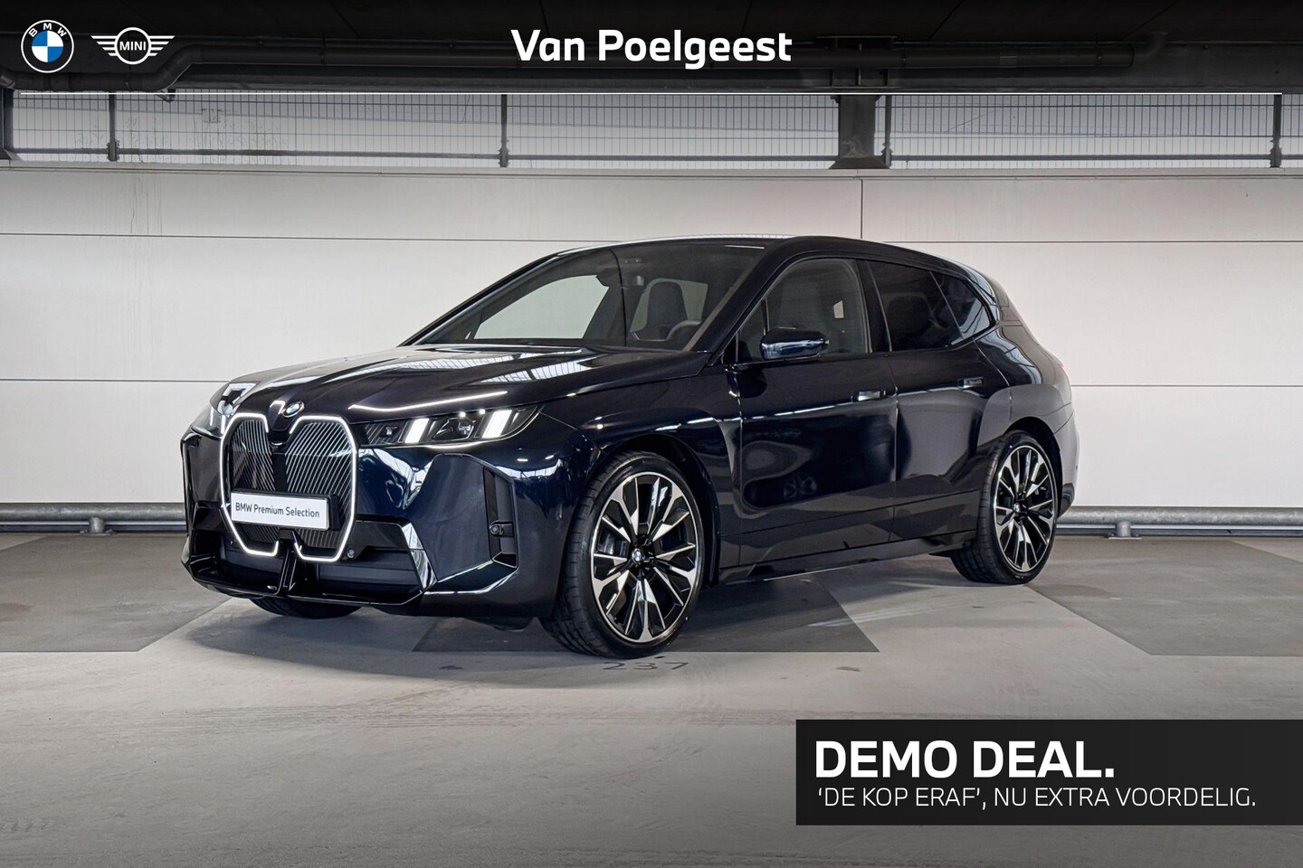 BMW iX - xDrive45 101 kWh | Trekhaak met elektrisch wegklapbare kogel - AutoWereld.nl