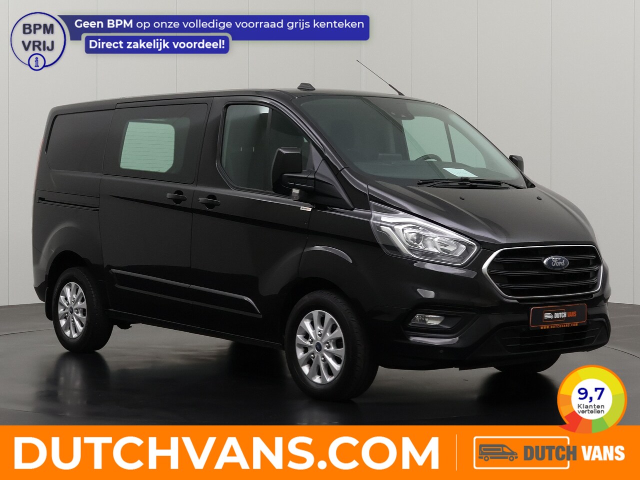 Ford Transit - 2.0TDCi 170PK Automaat Limited | 2xSchuifdeur | Multimedia | Camera | Airco | 3-Persoons - AutoWereld.nl