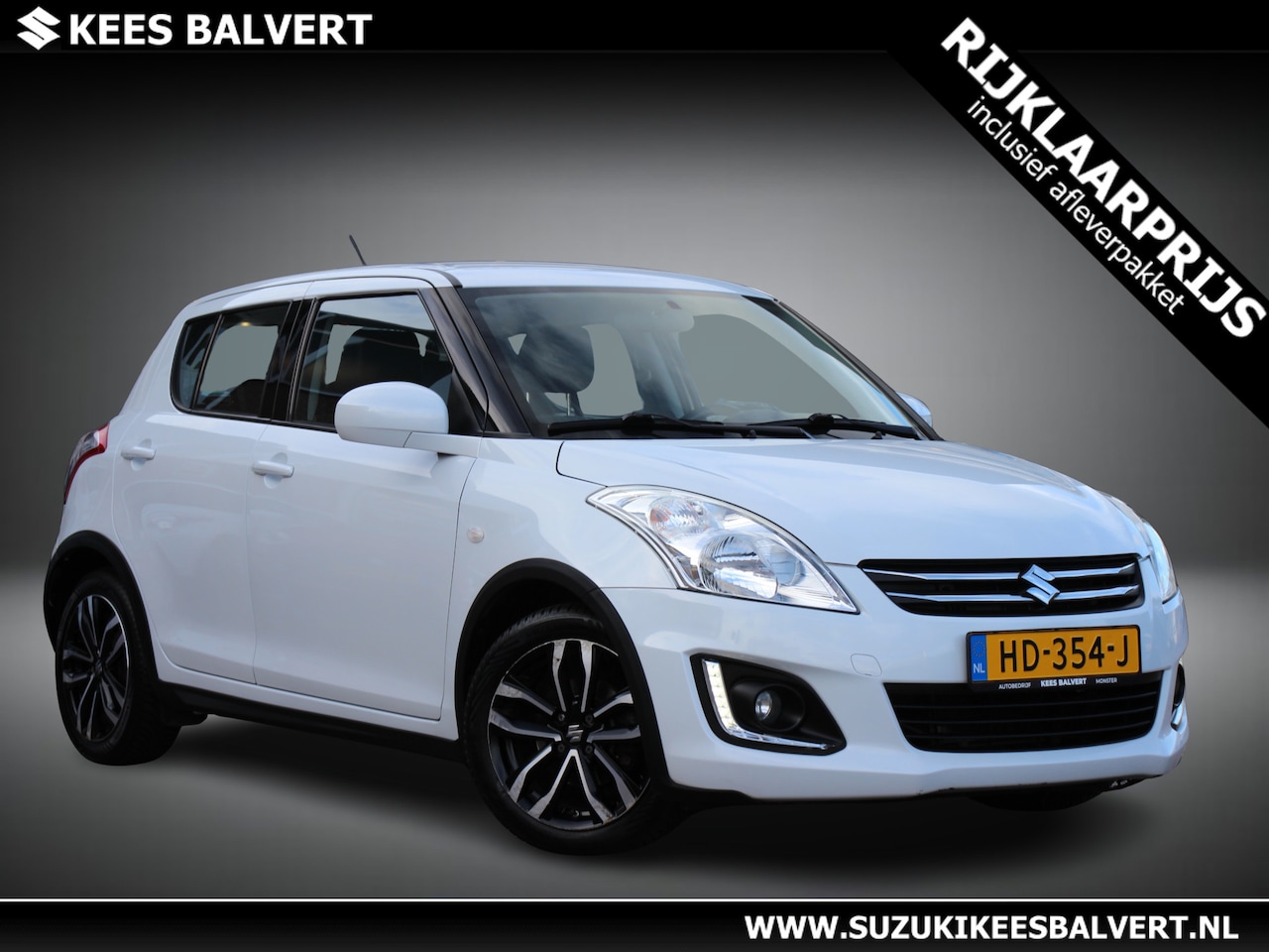 Suzuki Swift - 1.2 5drs Style | Cruise control | Airco | LM Velgen | Half leer | - AutoWereld.nl