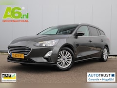 Ford Focus Wagon - 1.0 EcoBoost Hybrid Titanium Business Trekhaak Virtual Cockpit Carplay Android Navigatie W