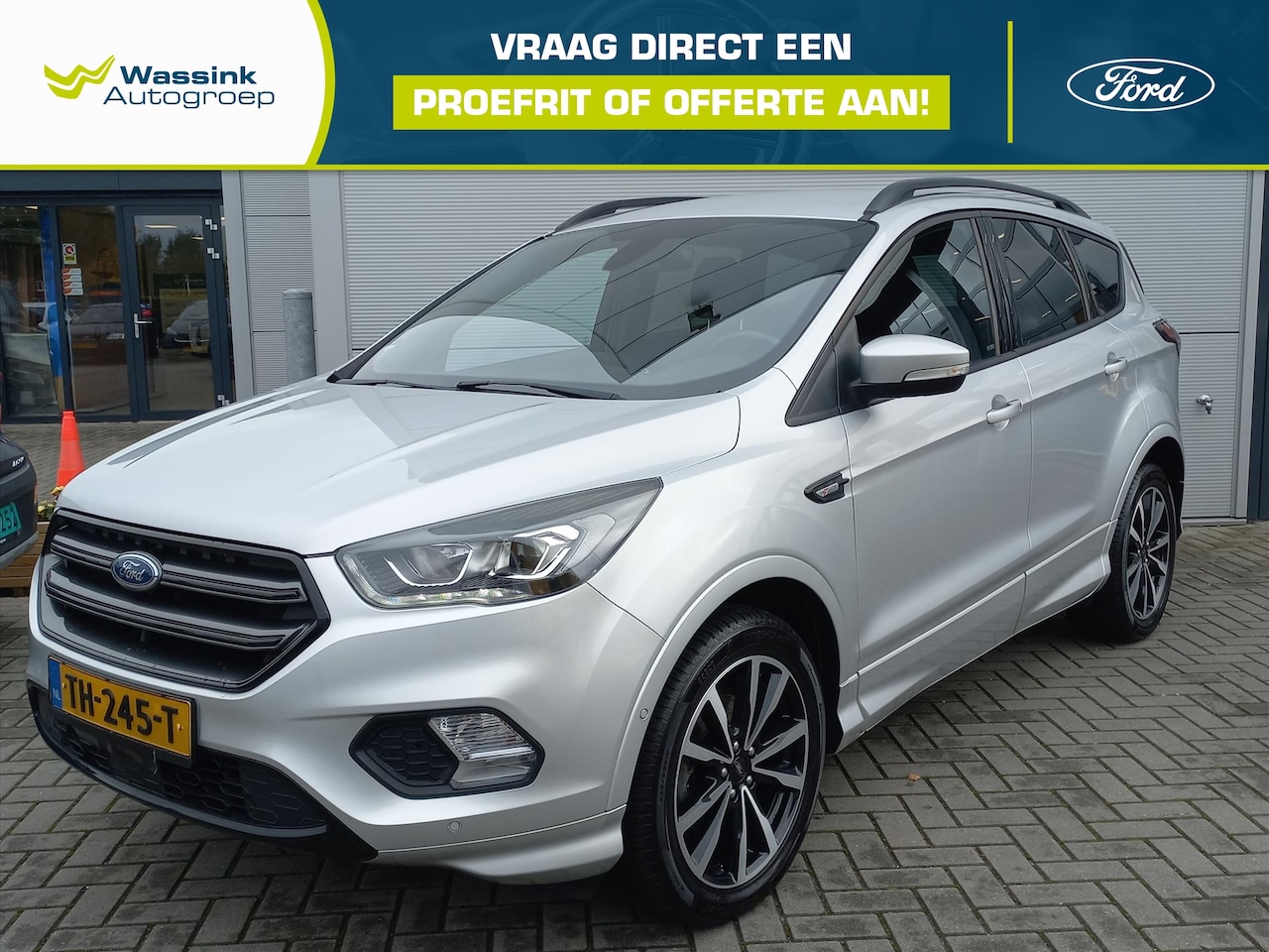 Ford Kuga - 1.5T ST-Line | Climate control | Navigatie | Trekhaak (1800kg) | Parkingpack | 18" Lm-velg - AutoWereld.nl