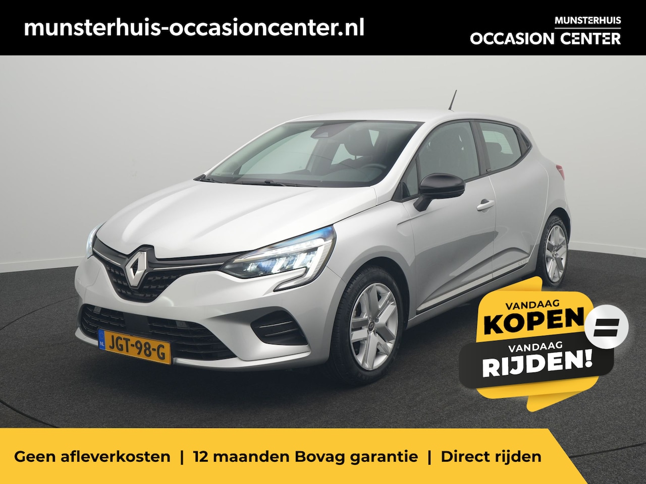 Renault Clio - 1.6 E-Tech Hybrid 140 Zen - RIJKLAARPRIJS - Achteruitrijcamera - Hybride - Automaat - AutoWereld.nl