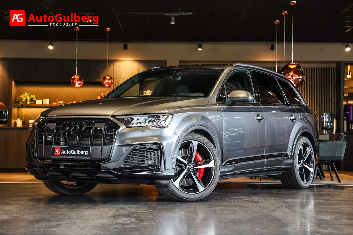Audi Q7 - 55 TFSI e quattro S-Line Black, Sportst. Electr/ Memory, Adaptive Air, ACC, Head-Up, Bose - AutoWereld.nl