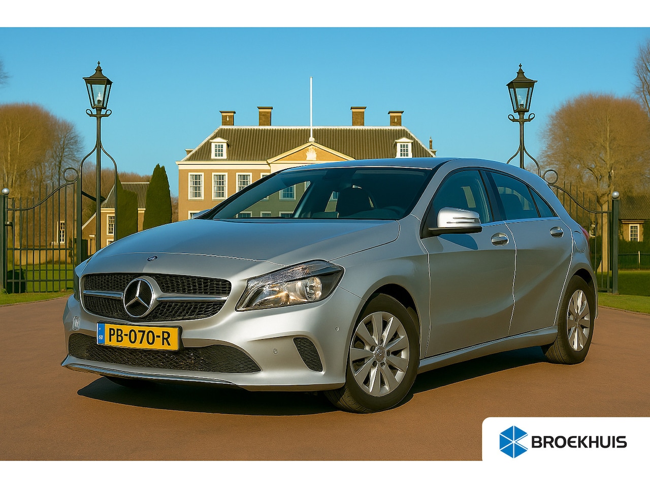 Mercedes-Benz A-klasse - 180 Business Solution | NL-AUTO! | LEDER | ALL SEASON | CRUISE | NAVI | CLIMA | PRACHTIGE - AutoWereld.nl