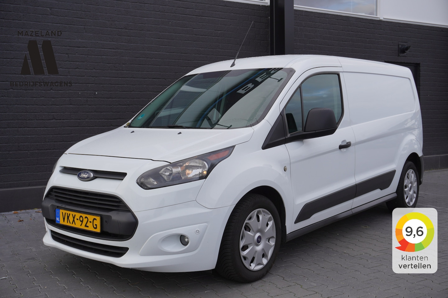Ford Transit Connect - 1.0 Ecoboost 100PK L2 BENZINE! - Airco - PDC - Trekhaak - € 8.950,- Marge - AutoWereld.nl