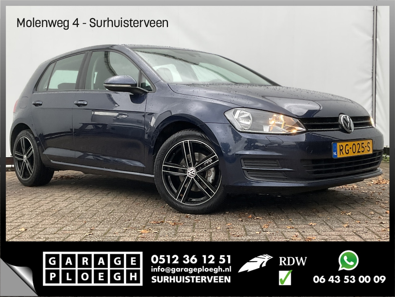 Volkswagen Golf - 1.6 TDI Comfortline Nav/Cruise 5-Deurs Bluetooth Pdc Clima Zuinig Onderhoud! - AutoWereld.nl