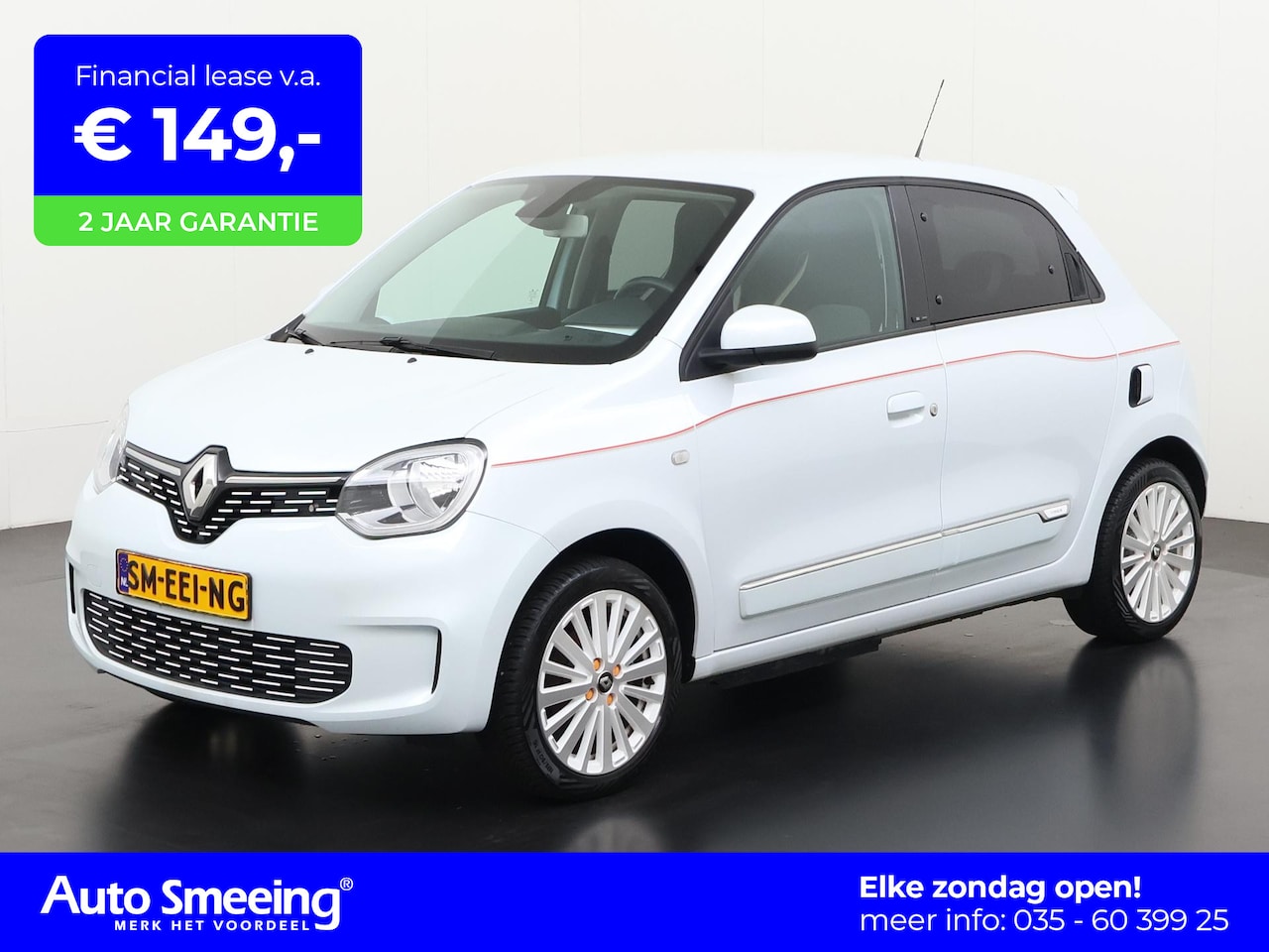 Renault Twingo Z.E. - R80 Série Limitée Vibes | Carplay | Stoelverwarming | Zondag Open! - AutoWereld.nl
