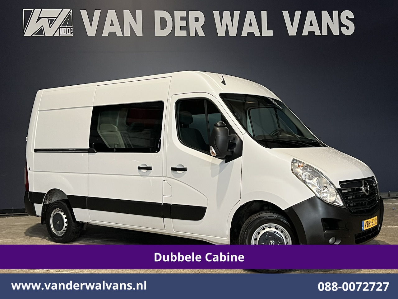 Opel Movano - 2.3 CDTI 146pk L2H2 Dubbele Cabine Euro6 Airco | Camera | Navigatie | Cruisecontrol Chauff - AutoWereld.nl