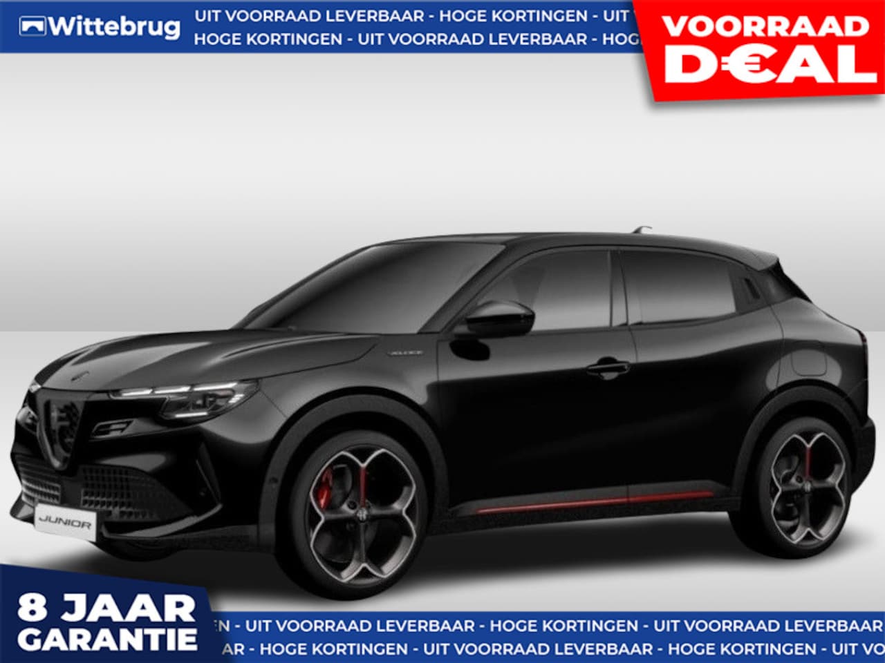 Alfa Romeo Junior - Elettrica Veloce 54 kWh 280PK DIRECT RIJDEN - SPORT PACK - 8 JAAR GARANTIE - AutoWereld.nl