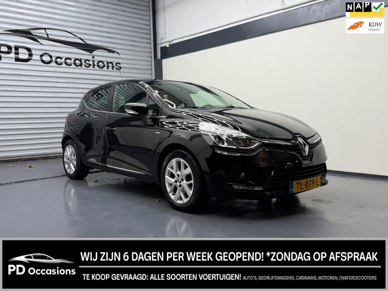 Renault Clio - 0.9 TCe Limited - Dealer Onderh. - LM Velgen - Airco - Parkeersensoren - AutoWereld.nl
