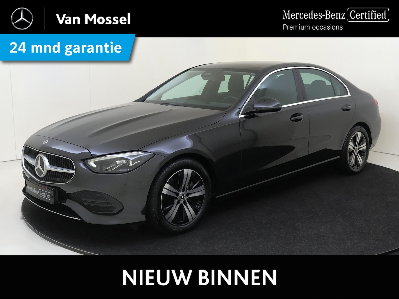 Mercedes-Benz C-klasse - 180 Luxury Line Parkeercamera / Stoelverwarming / Sfeerverlichting / Elektrische Spiegels - AutoWereld.nl