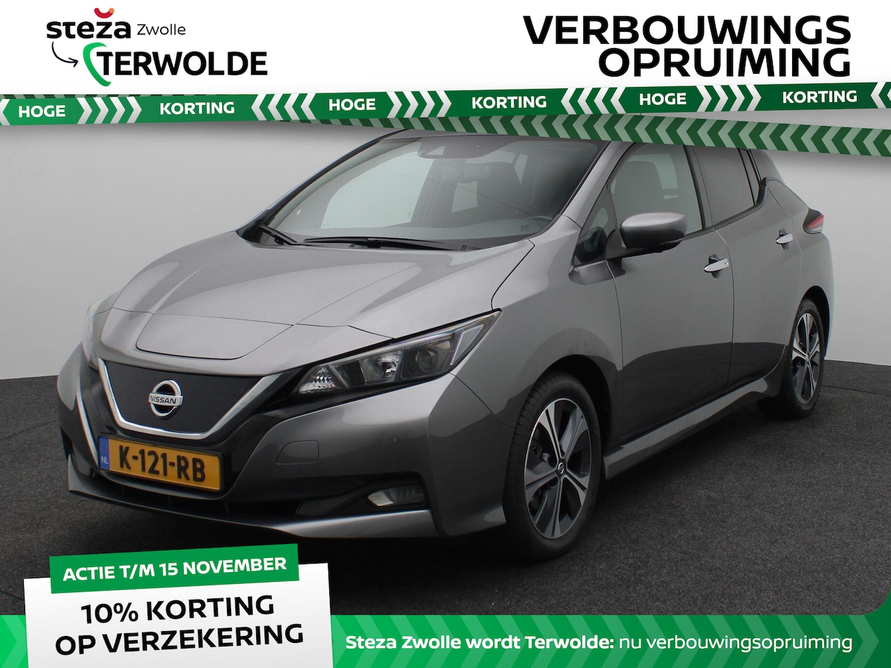 Nissan LEAF - N-Connecta 40 kWh | Stoelverwarming | 360 Camera | Adaptieve Cruise - AutoWereld.nl