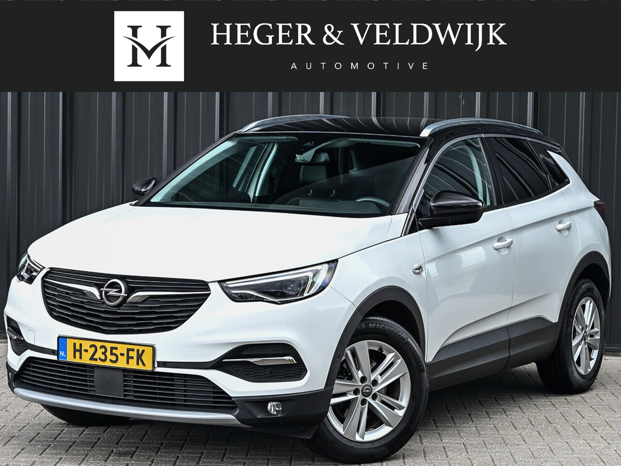 Opel Grandland X - 1.2 TURBO BUSINESS EXECUTIVE | AUTOMAAT | LED | BLUETOOTH | CRUISECONTROL | EL. ACHTERKLEP - AutoWereld.nl