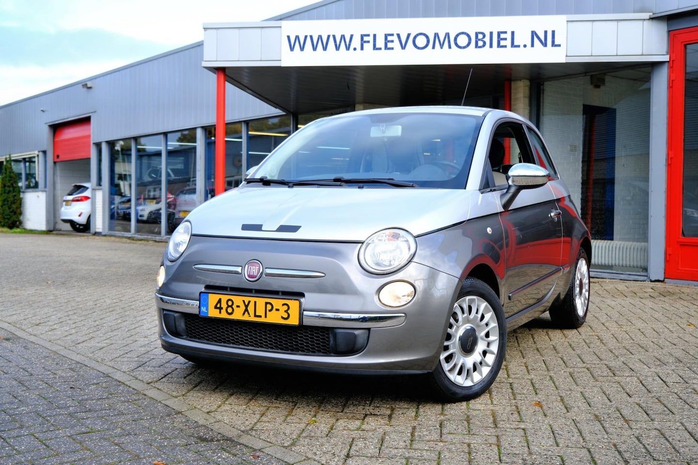 Fiat 500 - 1.2 Bicolore Airco|Cruise|Elektr. ramen - AutoWereld.nl
