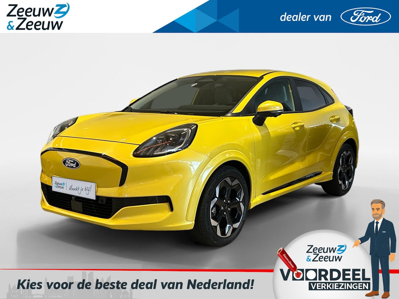Ford Puma Gen-E - Premium 44 kWh 168pk automaat | €3.000.- korting | 0,99% Rente actie | Nieuw te bestellen - AutoWereld.nl