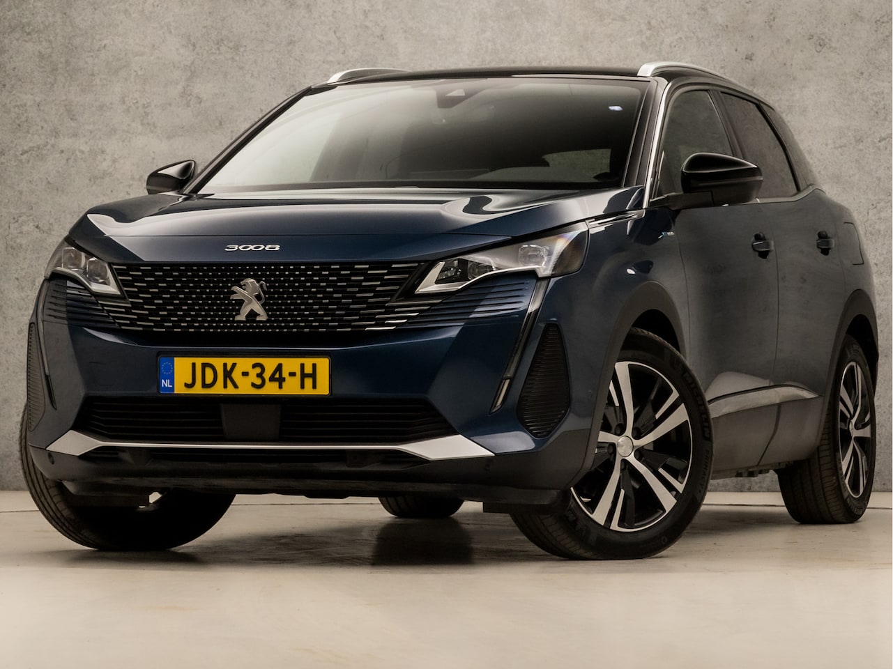 Peugeot 3008 - 1.6 HYbrid 225 GT Line 225Pk Automaat (APPLE CARPLAY, GROOT NAVI, 360 CAMERA, ADAPTIVE CRU - AutoWereld.nl