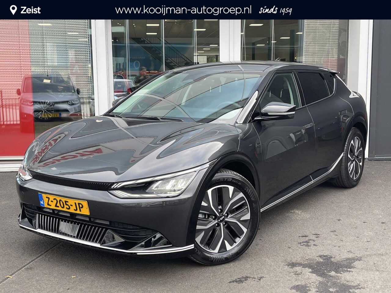 Kia EV6 - Plus 77.4 kWh Trekhaak 13-polig, stoel ventilatie, stuur- & stoelverwarming, achterbank ve - AutoWereld.nl