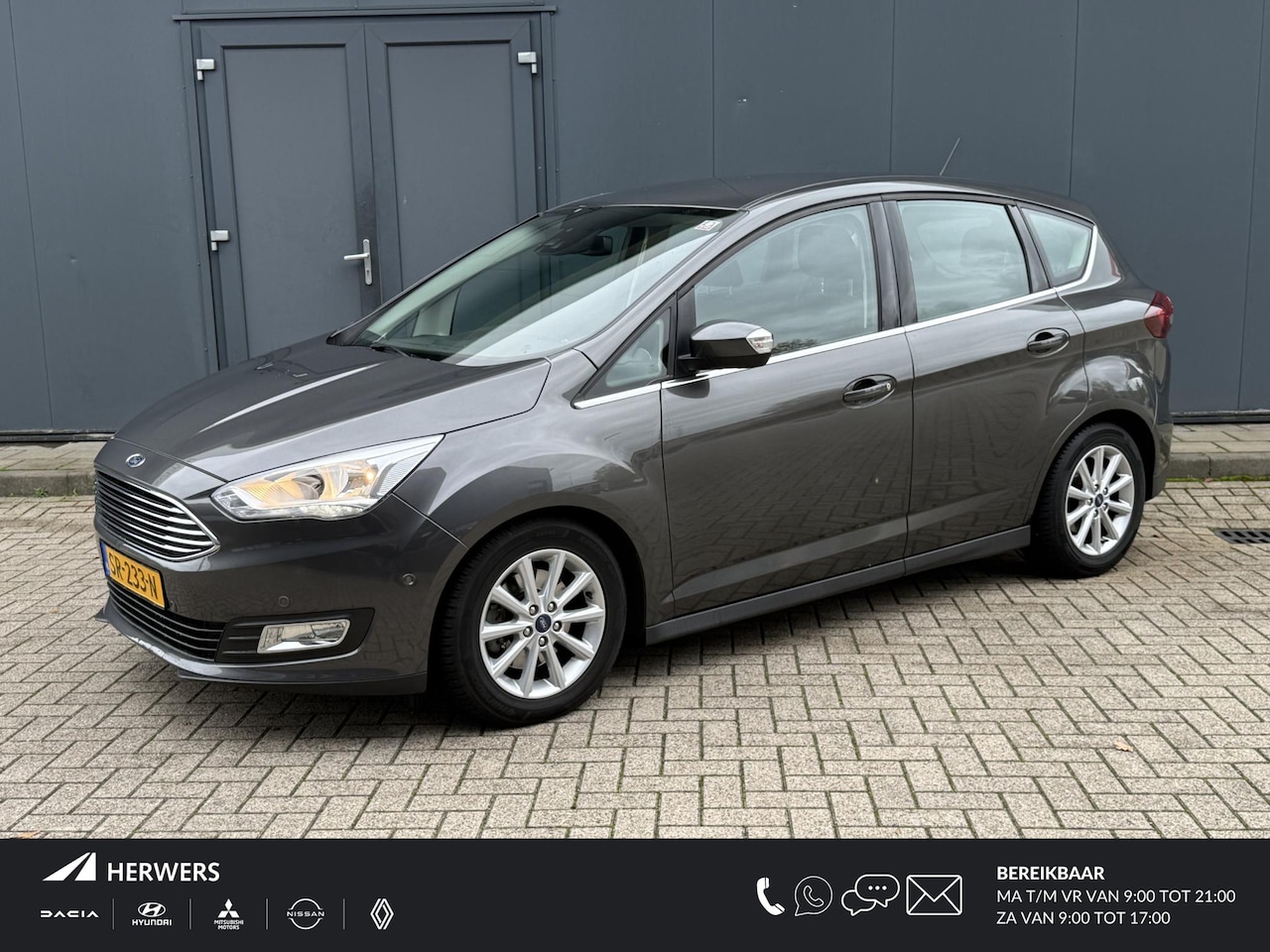 Ford C-Max - 1.5 Titanium / Trekhaak / Navigatie / Cruise Control / Bluetooth / Climate Control / Navig - AutoWereld.nl